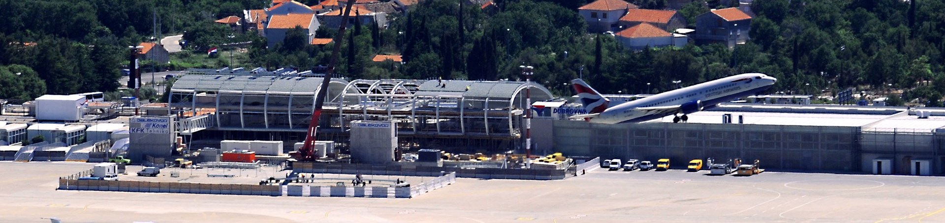 Dalekovod d.d. - Dvorane, hale i ostali objekti - Zračna luka Dubrovnik